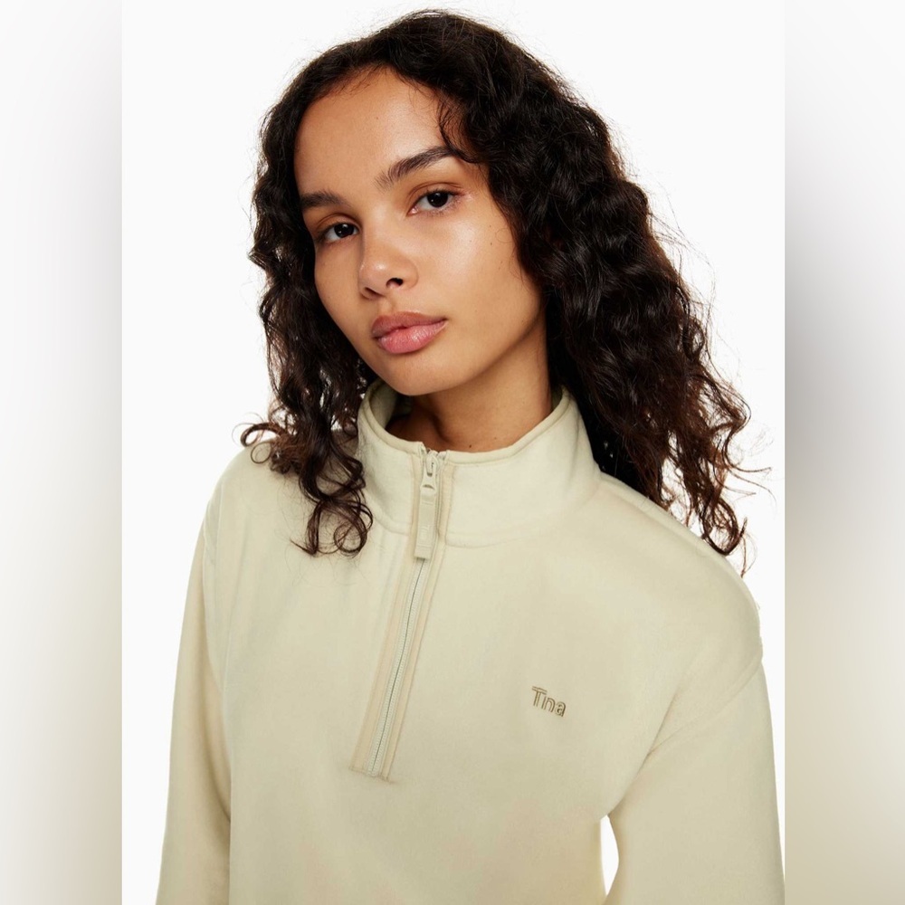 NWOT Aritzia TNA Sno Polar ¼ Zip Hip Sweater - Picture 5 of 11